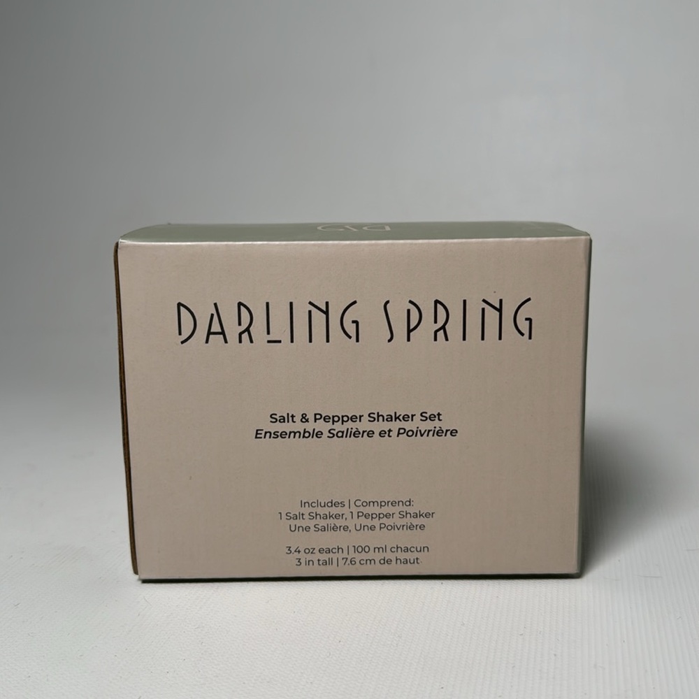 NIB Darling Spring Salt & Pepper Shaker Set - Picture 5 of 5